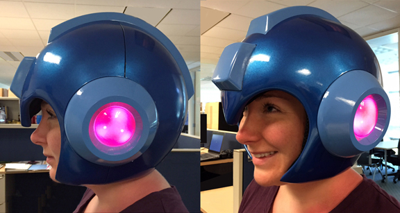 Mega Man: la replica ufficiale dell'elmetto