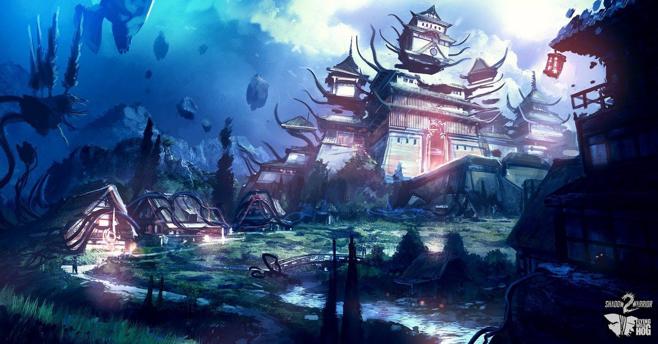 Shadow Warrior 2: nuovi bozzetti preparatori sulle ambientazioni