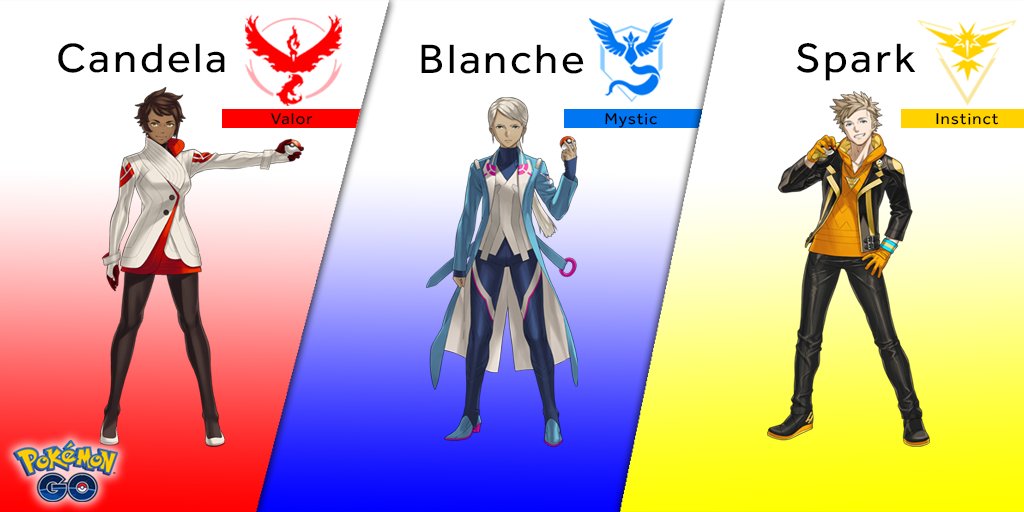 Pokémon Go, svelati i Team Leader: in arrivo lo scambio dei Pokémon