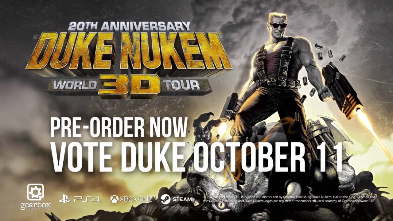 Duke Nukem 3D: 20th Anniversary World Tour | trailer di presentazione