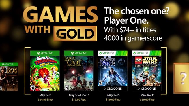 Games With Gold: ecco i videogiochi gratuiti di Maggio per Xbox One e Xbox 360 Games With Gold: ecco i videogiochi gratuiti di Maggio per Xbox One e Xbox 360