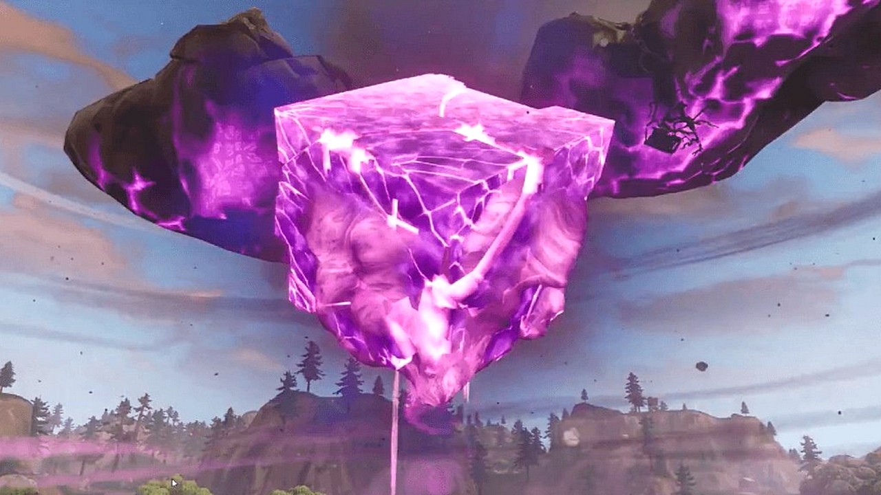 Fortnite: record di visualizzazioni per l'esplosione del Cubo Viola