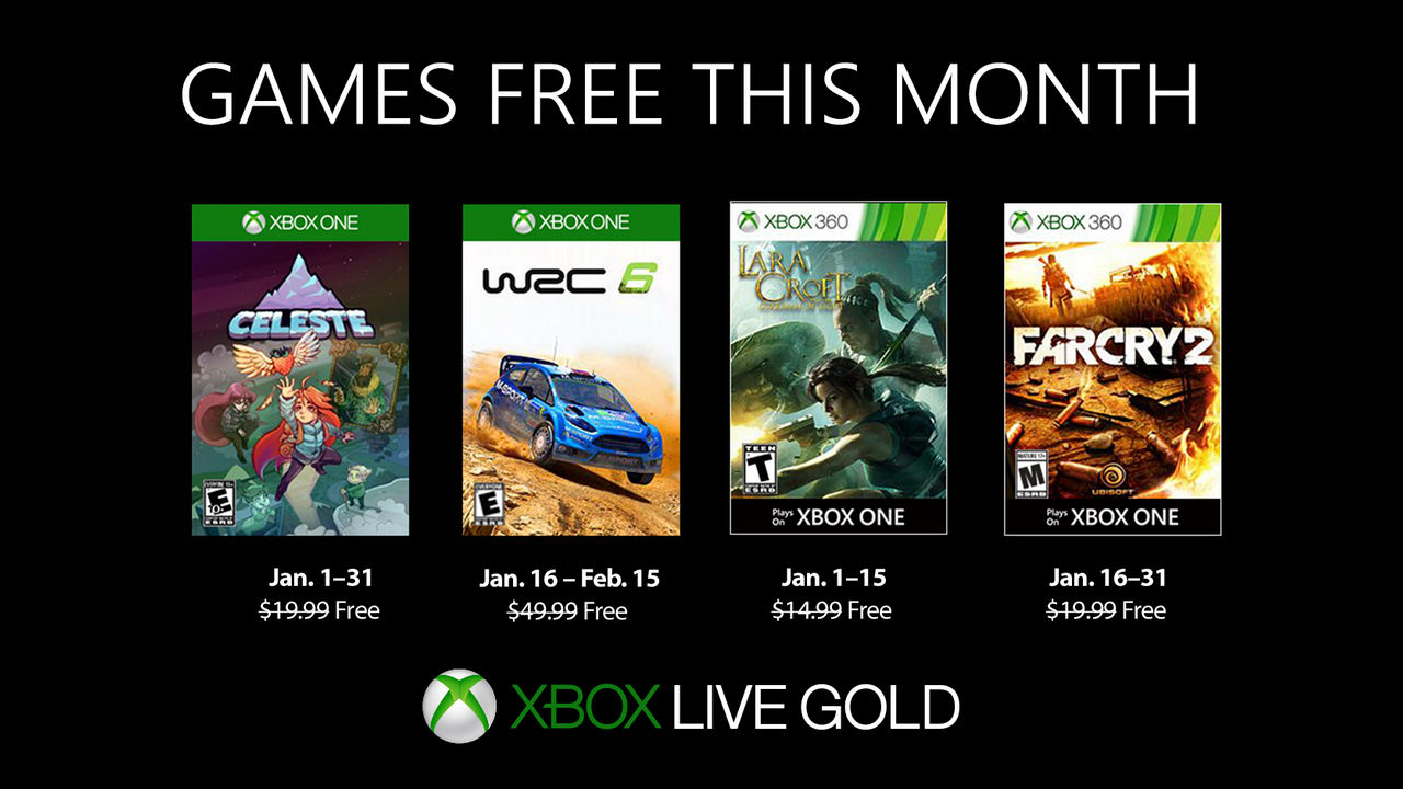 Xbox One: Microsoft annuncia i Games With Gold di gennaio Xbox One: Microsoft annuncia i Games With Gold di gennaio