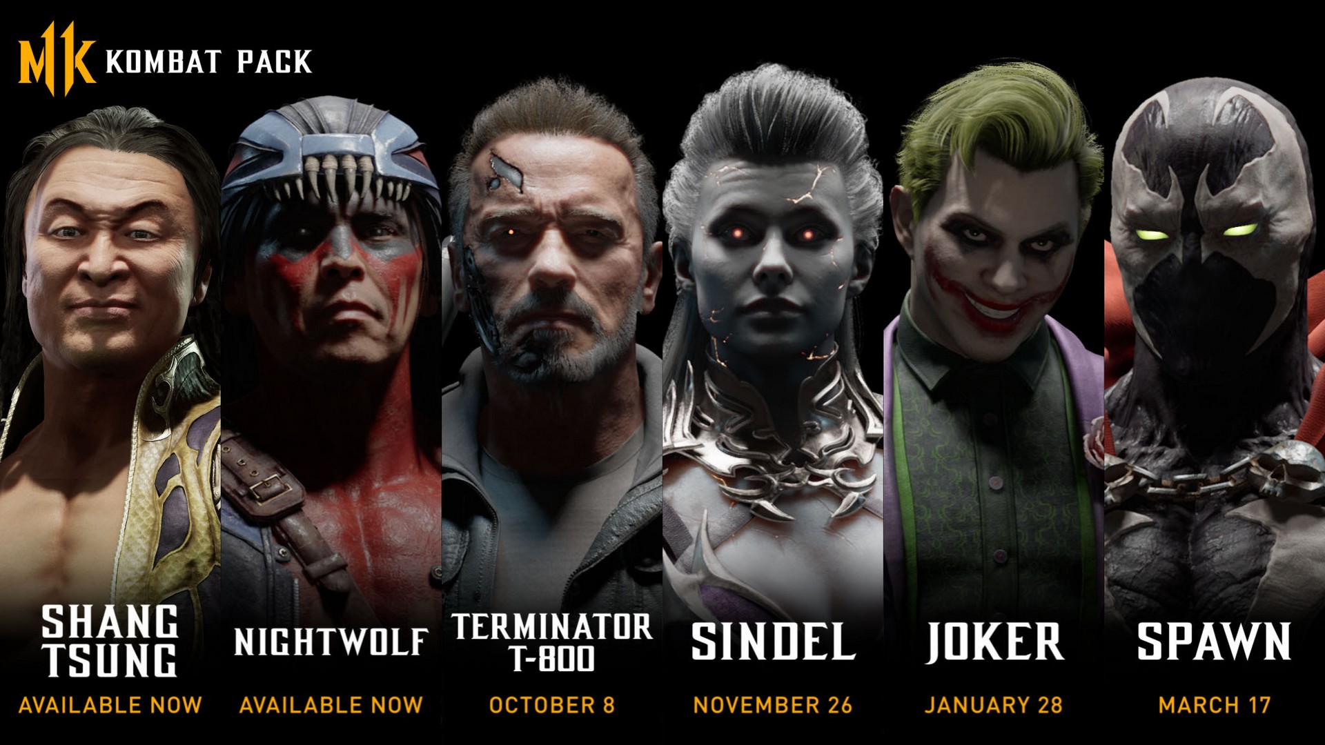 Mortal Kombat 11: il video della Gamescom mostra i personaggi del Kombat Pack